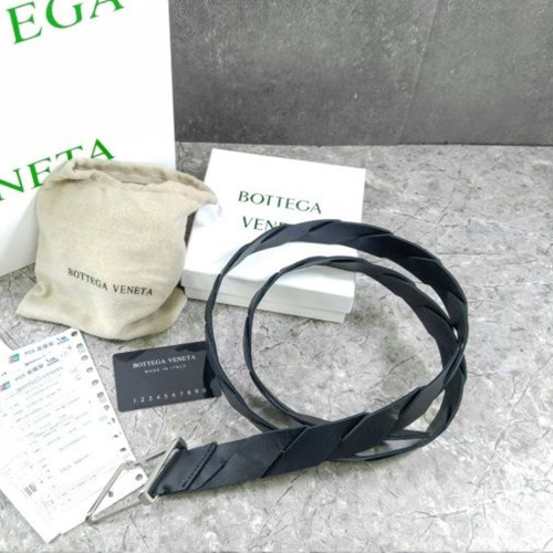 보테가베네타 사선 스트라이프 페널 벨트 (프리사이즈)