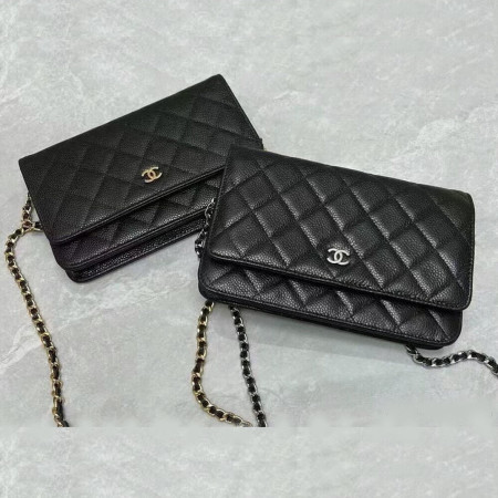 샤넬 클래식 캐비어 WOC 미니 크로스백 캐비어 금장/은장(지존샵)187공장